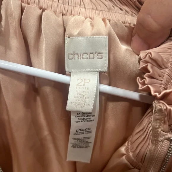 Chico’s polyester jacket size 2P in used condition - Picture 2 of 6